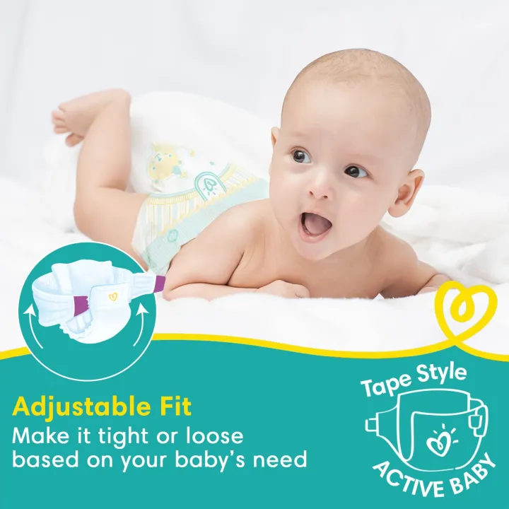 Pampers%20Diapers%20Tape%20Style%20Pants%20New%20Born%2072Pcs%20-%20Image%202