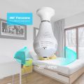 Wifi Bulb Camera Wireless CCTV 360 View 2MP 1080P Two Way Audio / Video / LED Light holder, light camera. 