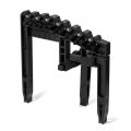 Golf Clubs Fixture Accommodate 9 Iron Holder Reduce Pole Head Collisions Adjustable Width Training Aids ZJ018.