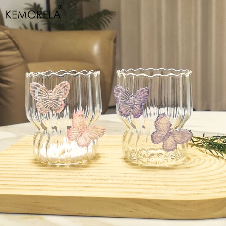 Handmade%203D%20Butterfly%20Glass%20Coffee%20Cup%20Elegant%20Striped%20Design%20with%20Cute%20Butterfly%20Pattern%20Reusable%20Comfortable%20Handle%20-%20Image%202