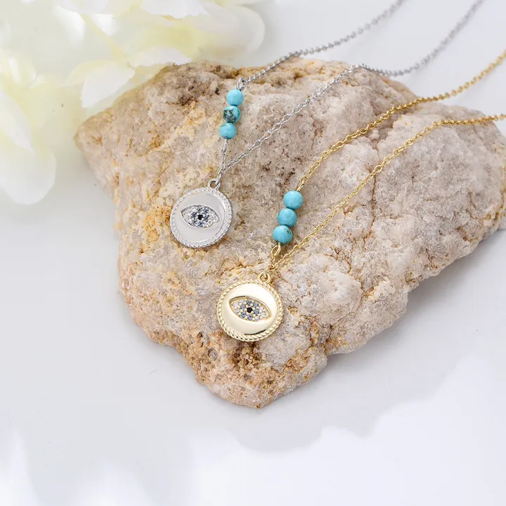 INS%20fine%20jewelry%2014k%2018K%20Gold%20Plated%20Bohemia%20beach%20Turquoise%20Beaded%20Anklet%20925%20Sterling%20Silver%20Devil's%20Eye%20Anklets%20for%20Women%20-%20Image%205