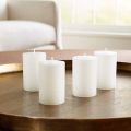 HANDMADE WHITE PILLAR CANDLE- Unscented (3.25x2 inches)... Elegant candle. 