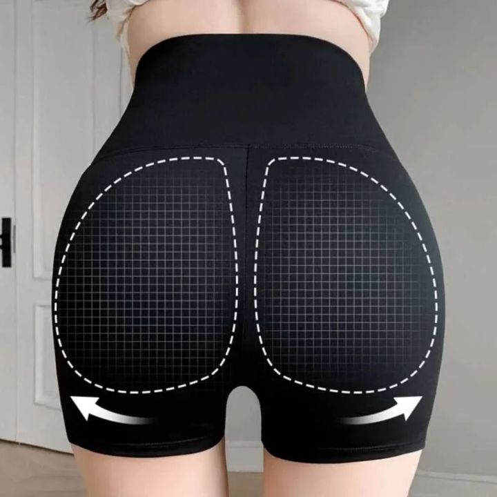 Seamless%20Women%20Sports%20Shorts%20High%20Waist%20Fitness%20Jogging%20Body%20Shaping%20Boxers%20Push%20Up%20Scrunch%20Butt%20Biker%20Slim%20Underwear%20-%20Image%203