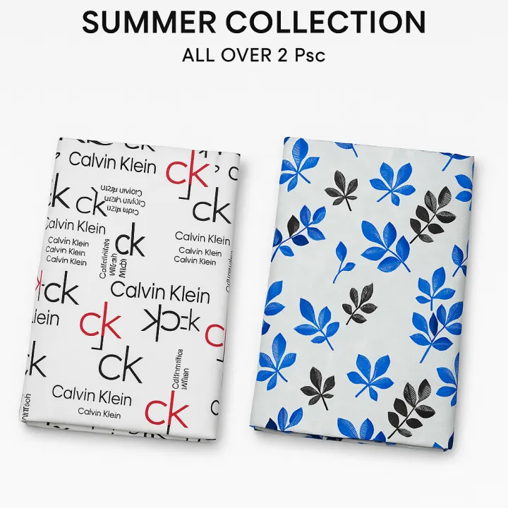 "Minimal Print Cambric Suit – 2 Piece | Summer Vibe | 2.5m Fabric ...