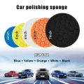 3/4/5/6/7inch 5Pcs Car Polishing Pad Kit Set Self-Adhesive Buffing Waxing Sponge Wool Wheel Polishing Pad For Car Polisher Drill. 