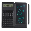 Foldable Scientific Calculator 10-Digit Digital Large Display with an Erasable Writing Tablet Digital Drawing Pad Math Calculato. 
