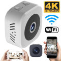 Smart Wireless Security Camera Rechargeable Househeld WiFi Surveillance Motion Detection Mini HD Camera for Home Office. 