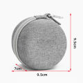 EVA Single Watch Travel Case Portable Storage Organizer Shock-Resistant Waterproof Smartwatches Zippered Container Box.