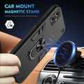 Vivo Y200 (4G) Back Cover Back Cover Shockproof Armor Cover Magnetism Holder Back Clip Phone Case. 