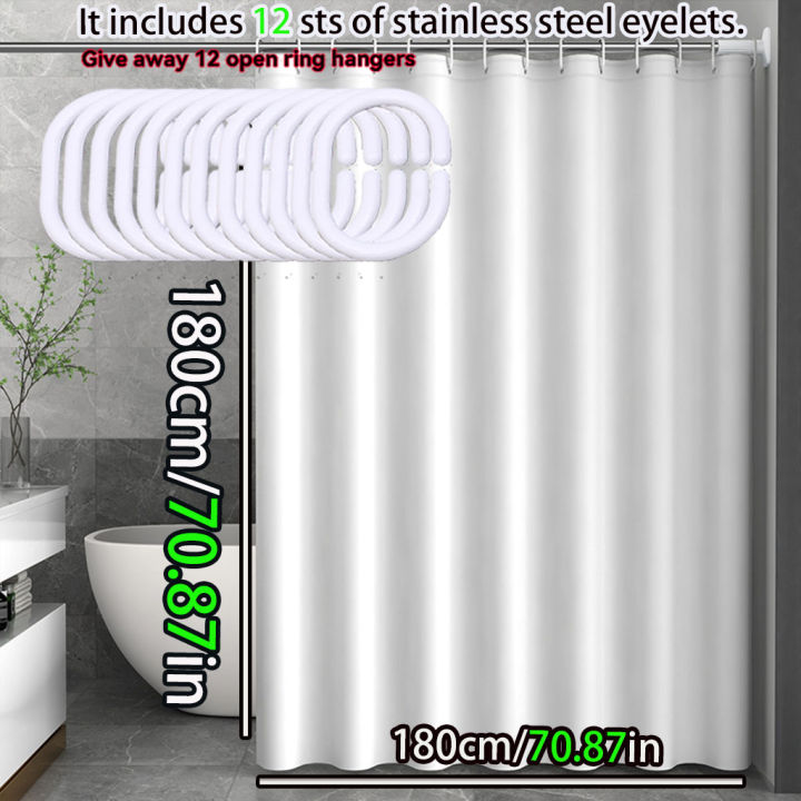 Modern%20simple%20pure%20white%20shower%20curtain%20PEVA%20material%20is%20easy%20to%20clean%20suitable%20for%20bathroom%20privacy%20and%20decoration%20-%20Image%205