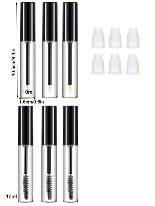 6Pcs+6%20Accessories%2010ml%20Empty%20Mascara%20Tubes,%20Eyeliner%20Tubes%20Set%20with%203%20Empty%20Mascara%20Bottles,%203%20Empty%20Eyeliner%20Bottles%206%20Funnels%20-%20Image%202