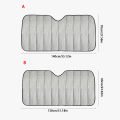 Car Front Window Sunshade UV Protection Shade Sun Protector Windshield Visor Cover Auto Curtain Sunshade Access（folded shipping）. 