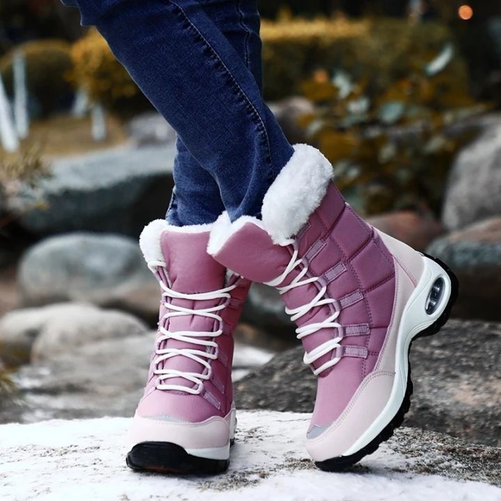High%20Quality%20Waterproof%20Winter%20Women%20Boots%20Warm%20Plush%20Women's%20Snow%20Boots%20Outdoor%20Non-slip%20Sneakers%20Fur%20Platform%20Ankle%20Boots%20-%20Image%204