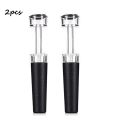 Vacuum Wine Stopper, Reusable Stoppers with Built-in Vacuum Pump Leakproof Wine Bottle Sealer Silicone Caps,Wine Saver. 