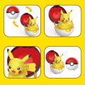 12 Style Pokemon Figure Pikachu Piplup Cubone Mimikyu Jigglypuff Ornament Pokeball Poke Ball Deformed Figurine Children Toy .