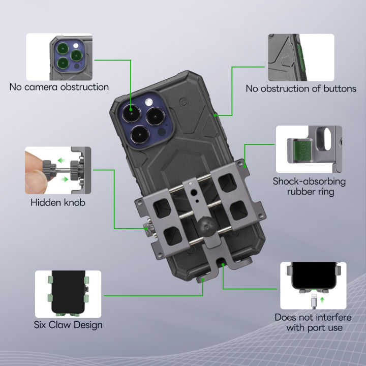 FANAUE%20Aluminum%20Alloy%20Motorcycle%20Mobile%20Phone%20Holder%20Panel%20Mobile%20Phone%20Holder%20Anti-Vibration%20Anti-Shake%20Stable%20-%20Image%204