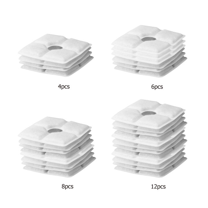 4/6/8/12%20Pcs%20Replacement%20Fliters%20Activated%20Carbon%20Replace%20Filter%20Dog%20Drinking%20Fountain%20Filter%20for%20Pet%20Cat%20Dog%20Fountain%20Dispenser%20-%20Image%203