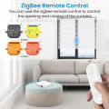 LoraTap Tuya Smart ZigBee & Wi-Fi Curtain Blinds Switch Module Percentage Remote Voice Control by  Assistant Alexa. 
