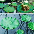 5/7pcs, Artificial Lotus, Realistic Water Floating Foam Lotus, Fake Water Lily Leaves, Home Garden Yard Pond, Home Decor.
