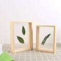 1 pis double sided transparent glass photo frame. 