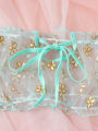 Sexy Fancy Lingerie Set 2 Pieces Transparent Halter Off Shoulder Women's Underwear Beautiful Daisy Print Bra And Panty Sets. 