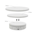 3 in 1 Electric Rotating Display Stand 360 Degree USB/Battery Turntable Holder Jewelry Display Stand Base for Photography Shoot.