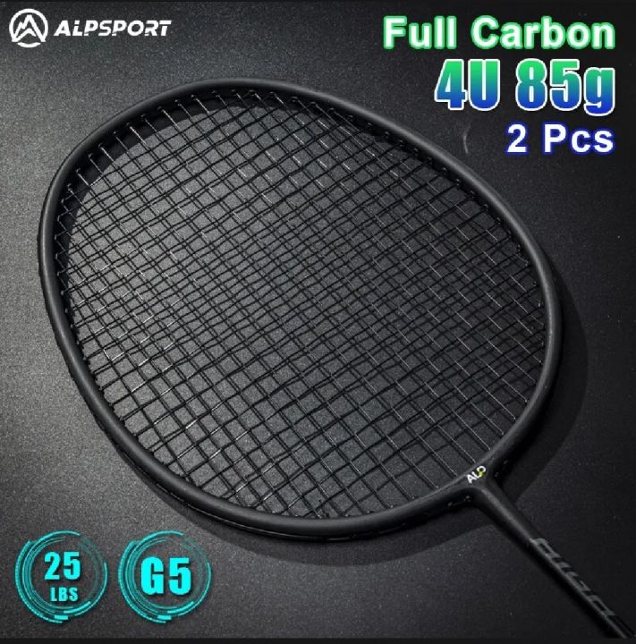 Alisport Racket ALPSPORT RR Badminton Racket 4U G5 100% Original Design Full Carbon ...