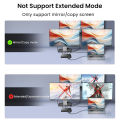 1 in 4 out 4K 2K HDMI-compatible Splitter 4x1 HDTV Switch HDMI-compatible Adapter HD Video Switcher for PS4 Xbox DVD PC Laptop. 