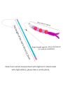 1 PCs New Elastic String Imitated Furs Bug Funny Cat Stick Suitable for Cats.