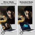 Ultra Thin HDTV Cable OD 3.2mm 4K@60hz Light-weight Portable 1FT Short Thin Flexible Thin HDMI 2.0 Coiled. 