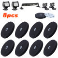 8PCS 43mm/66mm M4/M6 Internal Thread Magnetic Base Mount Bracket Clamp LED Work Light Bar Holder SUV Offroad.