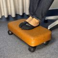 BAESIX New Ergonomic Under Desk Foot Rest with 360° Wheel Mobility, Soft Cushion Design for Home Office and Study. 