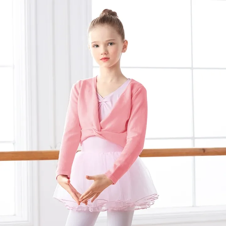 Dance%20Sweater%20For%20Girls%20Ballet%20Sweater%20Wrap%20Ballet%20Crop%20Tops%20Teen%20Gymnastic%20Leotard%20Sweater%20Long%20Sleeve%20Pullover%20-%20Image%202