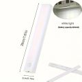 Rechargeable Magnetic LED Strip Light with Motion Sensor for RV Cabinet Wardrobe Kitchen - Wireless Night Light.