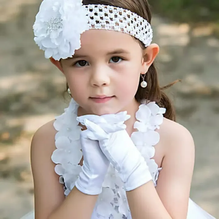 Creative%20White%20Children's%20Wedding%20Gloves%20Short%20Etiquette%20Dress%20Gloves%20Elastic%20Glossy%20Satin%20White%20Short%20Gloves%20Birthday%20Party%20-%20Image%203