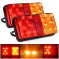 Ultra Bright 12V Car LED Tail Turn Signal Brake Reverse Lamp for Pickup Truck Trailor Rear Lamp Waterproof. 
