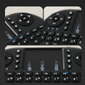 i8 Mini Wireless Keyboard 2.4G Handheld Touch Classic Black French Spanish Russian Air Mouse Game Keyboard for Android TV Box PC. 