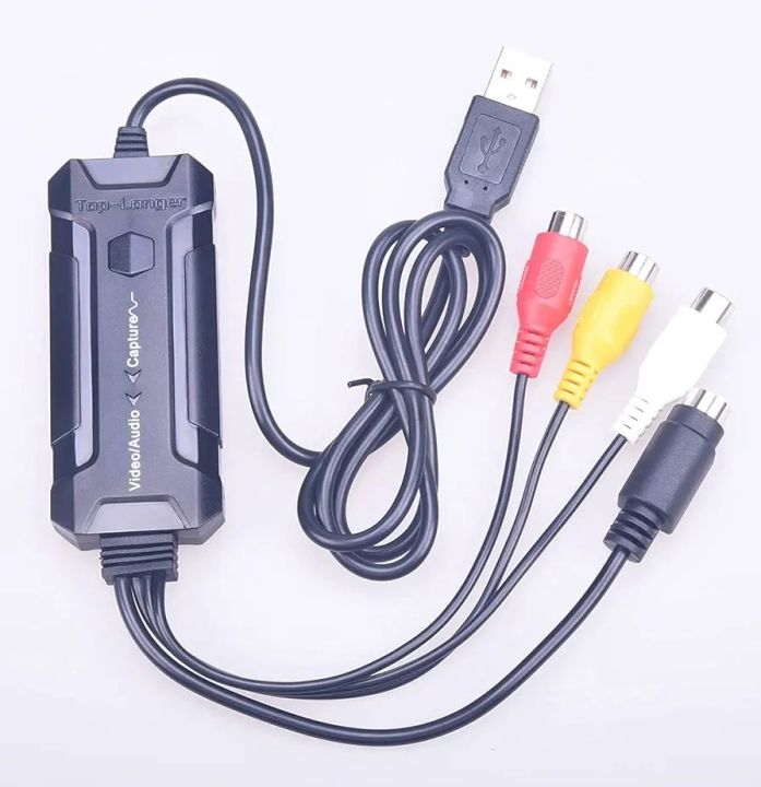 Plug&Play VHS to DVD Recorder - No driver installation required,download the editing software only for Windows & Mac. USB-powered design. USB Video Grabber