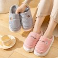 New Cotton Slippers For Women's Winter Indoor Home Fur Slippers With Thick Sole And Anti Slip Winter Style For Home Use(MTX2314). 