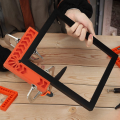 90 Degree Positioning Squares,Carpentry Squares Woodworking Tool, L-Type Right Angle Clamp Tools, Picture Frames Boxes Cabinets. 