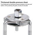 Oil Filter Wrench 3 Jaws 2 Ways Repairing Tool Adjustable Spanner Remover Auto Car Tool. 