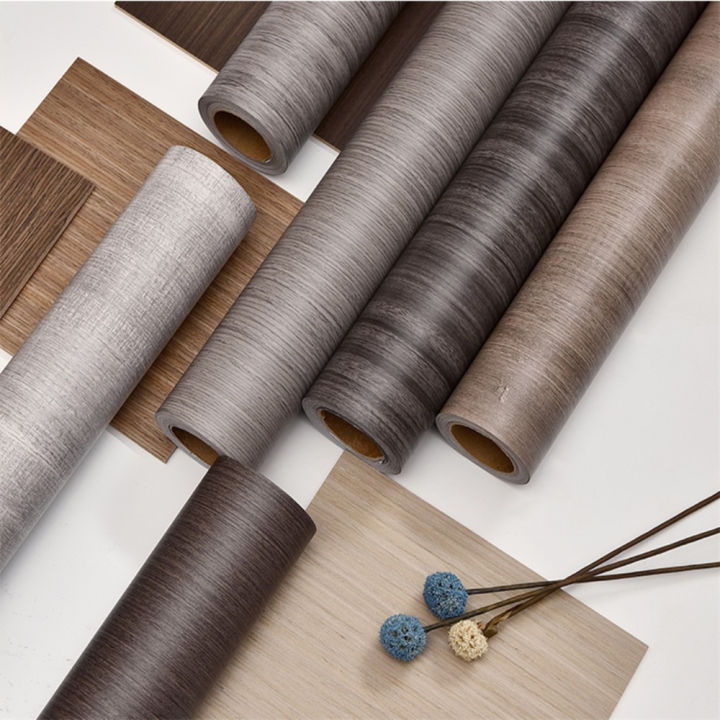 6M Waterproof Self Adhesive PVC Wallpaper Roll Furniture Vinyl