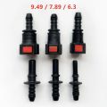 Fuel Pressure Test Kit - Fuel Pressure Gauge - 0-100PSI Fuel Injection Pump Pressure Tester Gauge Kit for Car, Motorcycle, Truck. 