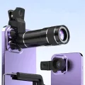 20x Mobile Phone External Telephoto Lens Kit Portable Design With Lens Clip HD External Zoom Camera Lens For Concert Shooting ﻿. 