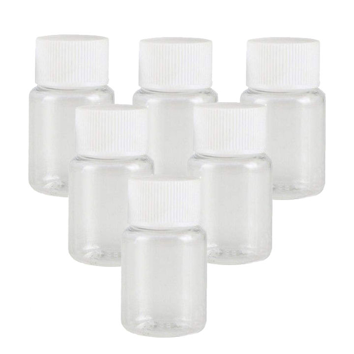 10Pcs%2015ml/20ml/30ml/50ml/100ml%20Refillable%20Seal%20Bottles%20Vials%20Reagent%20store%20Container%20Plastic%20Screw%20cap%20-%20Image%202