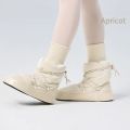 New Women Ballet Boots Warm Dance Boots Girls Autumn Winter Ballet Soft Soled Cotton Antiskid Ballerina Boots Training Shoes.