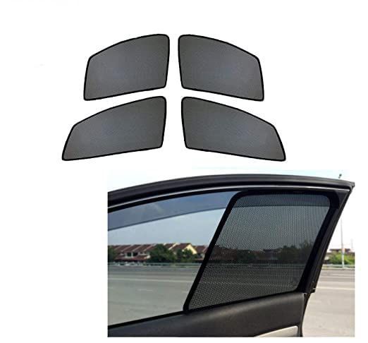Side Window Curtains 4pc  Sun Shade fo Premlo 2018Fix Blinds