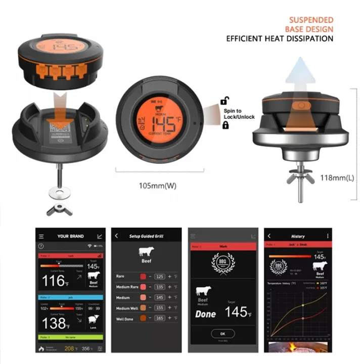 Bluetooth%20Thermometer%20Digital%20Sensor%20For%20High%20500%20Degrees%20Oven%20Grill%20Barbecue%20Meat%20Meat%20BBQ%20Cooking%20%20Kitchen%20Accessories%20Tools%20-%20Image%203