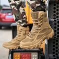 Casual Hiking Boots Special Forces Field Man Boot Lightweight Outdoor Non-Slip Men's Outdoor Men Motorcycle Boots.