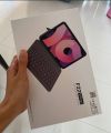 HOU iPad Mini 6 Ultra Slim Folio Type Case with Keyboard, Power Display, Switch Between Horizontal and Vertical Support iPad Mini 6th Generation. 